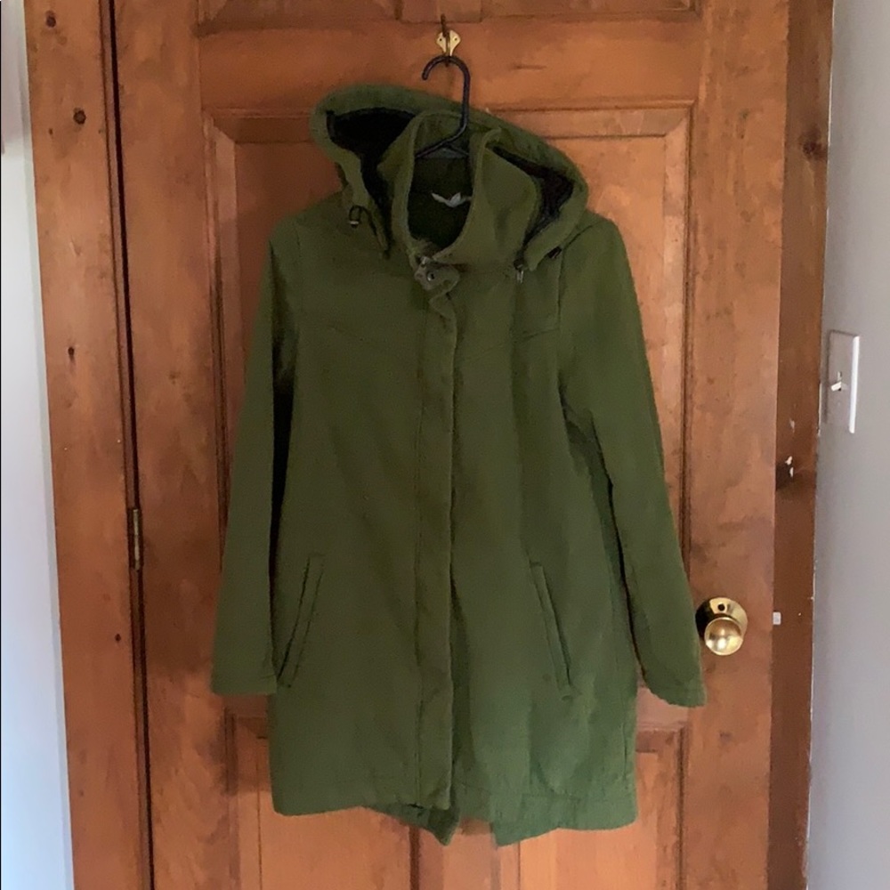 Mia Melon Green Raincoat